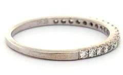 0.28ctw Diamond Wedding Band Ring in 14K