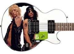 Guns N Roses Duff McKagan Autographed Epiphone 1/1 Custom Graphics Guitar ACOA