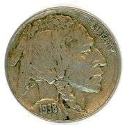 1938-D/S Buffalo Nickel in XF