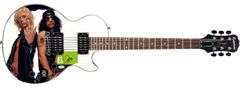 Guns N Roses Duff McKagan Autographed Epiphone 1/1 Custom Graphics Guitar ACOA