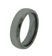 Polished Mens Tungsten Ring