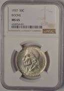 1937 Boone Commemorative Half Dollar NGC MS65