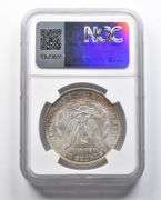 MS64 1887 Morgan Silver Dollar NGC Beautifully Toned