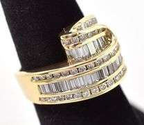 Angelic 18K Yellow Gold Diamond Ring