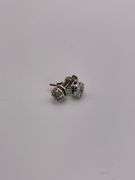 1.3g 14k WG Diamond Studs
