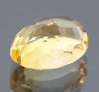 Glistening 8.69ct oval cut golden Citrine