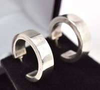 Simple 925 Hoop Earrings