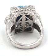 925 Sterling silver Judith Ripka Turquoise ring