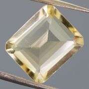 Awesome emerald cut 3.95ct golden Citrine