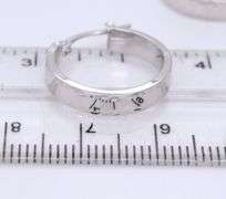 3 Pairs of 14kt white gold earrings