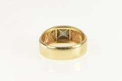 14K Yellow Gold 1950's 0.20 Ctw Men's Diamond Wedding Ring