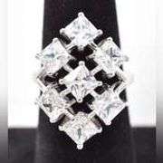 Wonderful 925 CZ Gemstone Ring