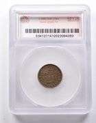 AU55 1863 Civil War Token Harvey & Co SEGS