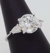 2.65CTW Certified Diamond Engagement Ring