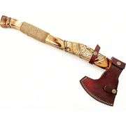 Scandinavian Viking Axe Carbon Forged Steel Axe