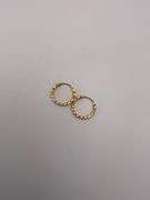 .5g 22kt YG Earrings Hoops
