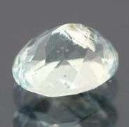 Platinum blue! Unheated! 1.26ct Aquamarine