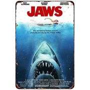 Jaws Movie Metal Sign