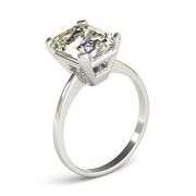 Sparkling 2.65 Ct Vvs1 Simulated Golden Amber Diamond Ring