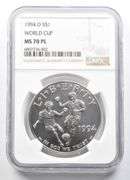 MS70 PL 1994-D World Cup Commemorative Dollar NGC