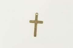 14K Yellow Gold Christian Faith Symbol Classic Charm/Pendant