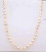 White Fresh Water Pearl Necklace