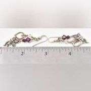 Loveable 925 Rhinestone and Cupid Dangle Earrings