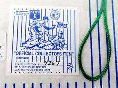 Mickey Mantle World's Thinnest Porcelain Baseball Card