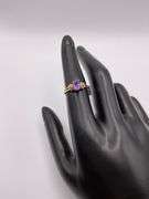 2.0g 14k Yellow Gold Diamond/ Purple size 6
