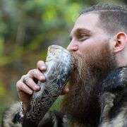 Odin's Chalice Authentic Handcrafted Viking Drinking Horn