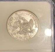 1860 O SS Republic Shipwreck Effect Seate Half