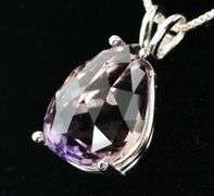 Spectacular rose cut Bolivian Ametrine Pendant