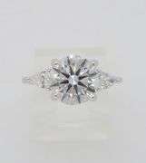 2.65CTW Certified Diamond Engagement Ring