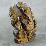 Spiritual 475.50ct Tiger Eye carving