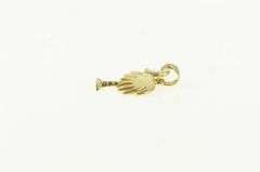 14K Yellow Gold Myrtle Beach Symbol Vacation Palm Tree Pendant