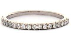0.28ctw Diamond Wedding Band Ring in 14K