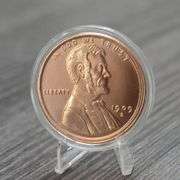1909 Lincoln One Cent Collectible Coin .999 Pure Copper