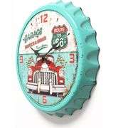 Bottle Cap Retro Wall Clock