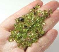 Large set! 70ct rough apple green Peridot
