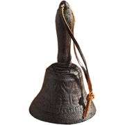 Heavy Rusted Vintage Iron Bell