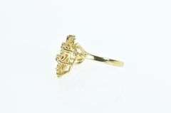 14K Yellow Gold Ruby Opal Butterfly Beauty Symbol Ring