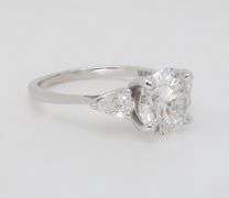 2.65CTW Certified Diamond Engagement Ring
