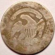 1827 Capped Bust Dime, Circulated.