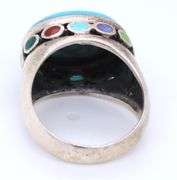 Vintage 925 sterling silver Turquoise ring