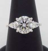 2.65CTW Certified Diamond Engagement Ring