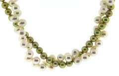 Pearl Necklace w Sterling Silver Clasp