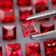 Unheated! 2.84ct hot pink Sapphire set