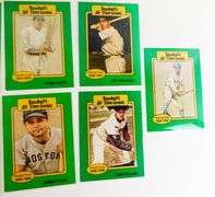 9 Baseball's All-Time Greats Football Cards