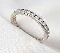 In Demand 14K WG Diamond Eternity Band