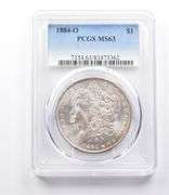 MS64 1884-O Morgan Silver Dollar PCGS Beautifully Toned
